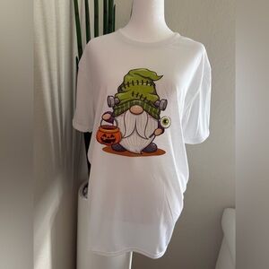 Gildan White Halloween Gnome T-Shirt
Hand Made